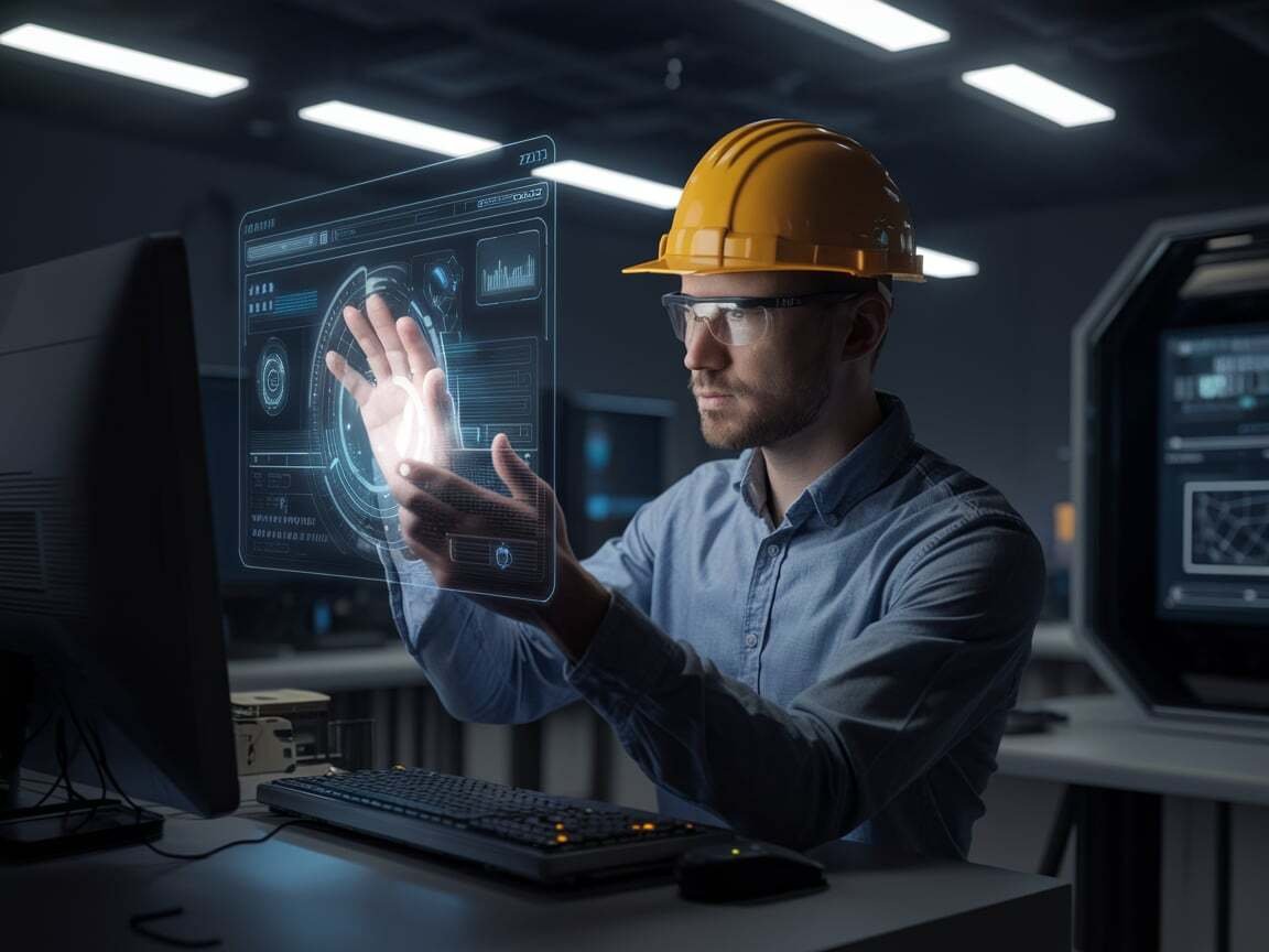 Webversa team working in a modern computer lab